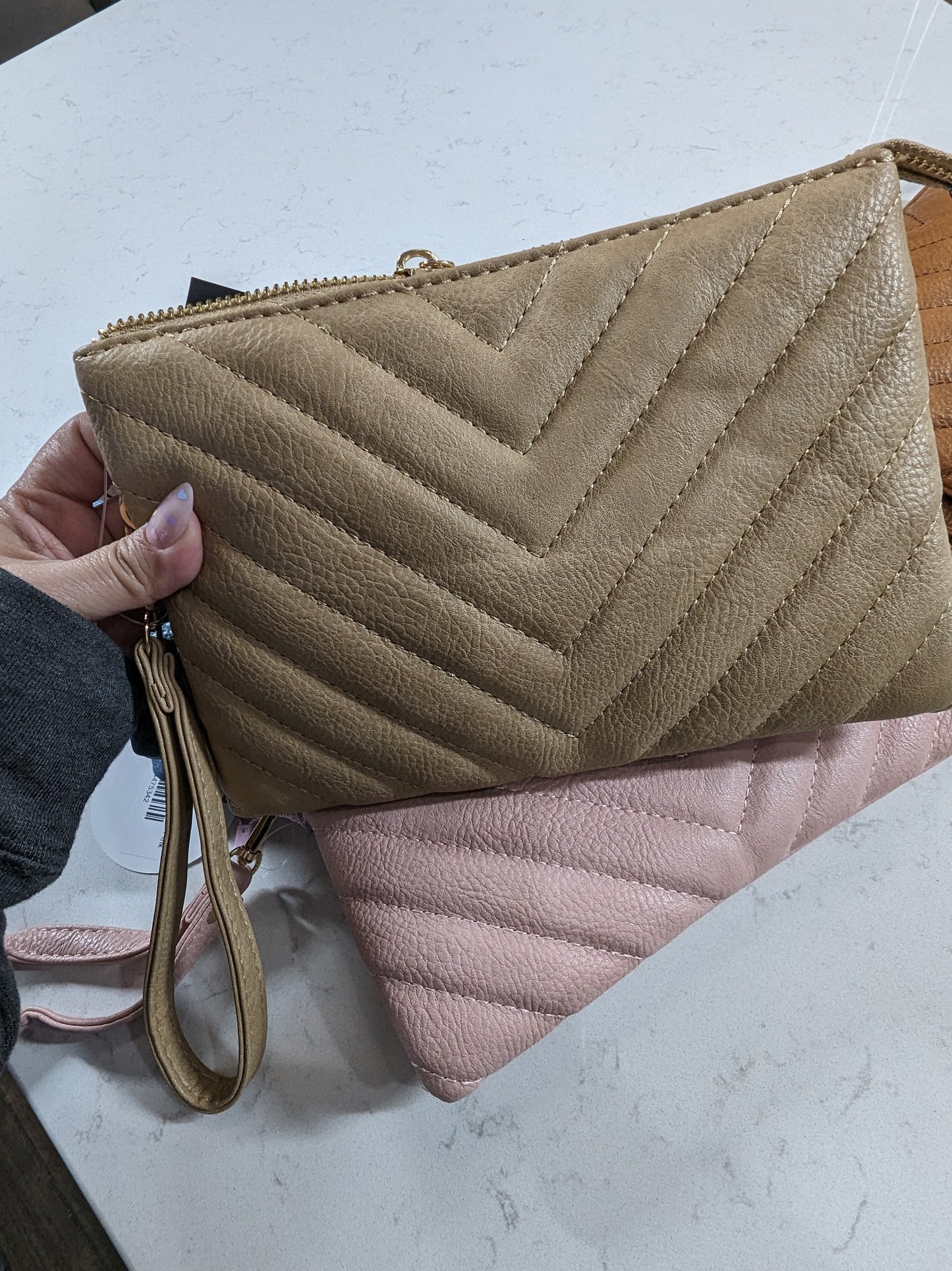 Chevron Quilted Bag