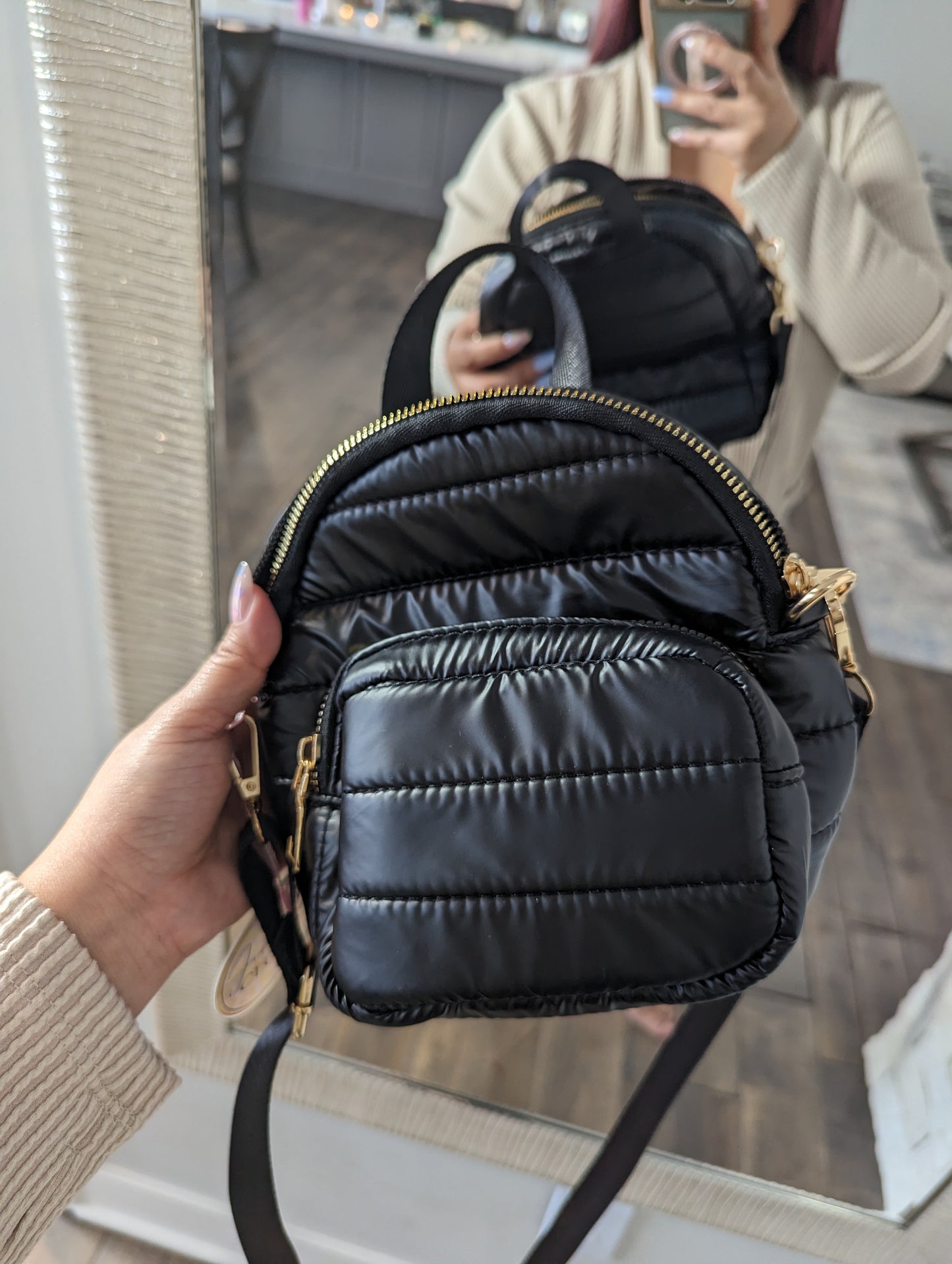 Mini Puffer Backpack